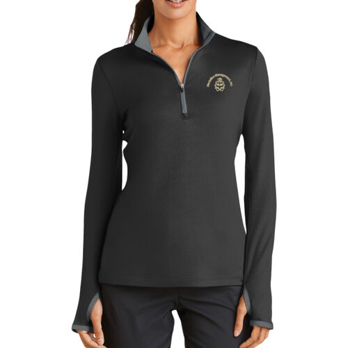 Nike Women's Dri-FIT Stretch 1/2-Zip Cover-Up Thumbnail