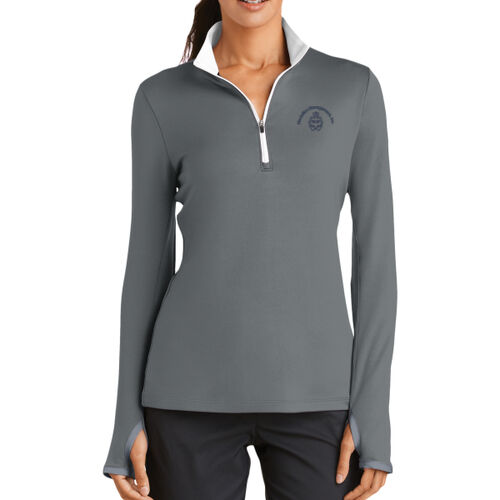 Nike Women's Dri-FIT Stretch 1/2-Zip Cover-Up Thumbnail