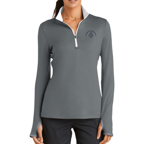 Nike Women's Dri-FIT Stretch 1/2-Zip Cover-Up Thumbnail