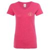 Women’s Glitter V-Neck T-Shirt Thumbnail